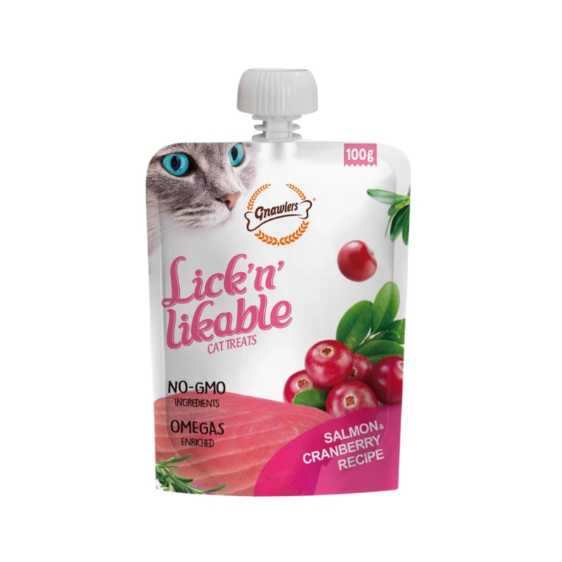 GNAWLERS LICK N LIKABLE SALON & CRANBERRY TREAT