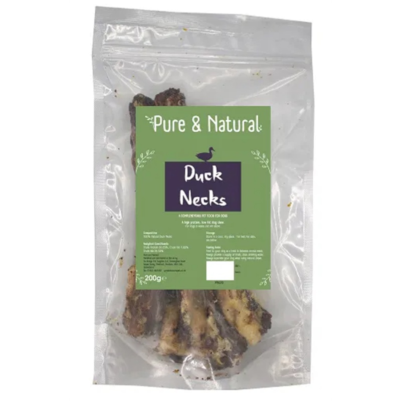 Pure And Natural Duck Necks 200g