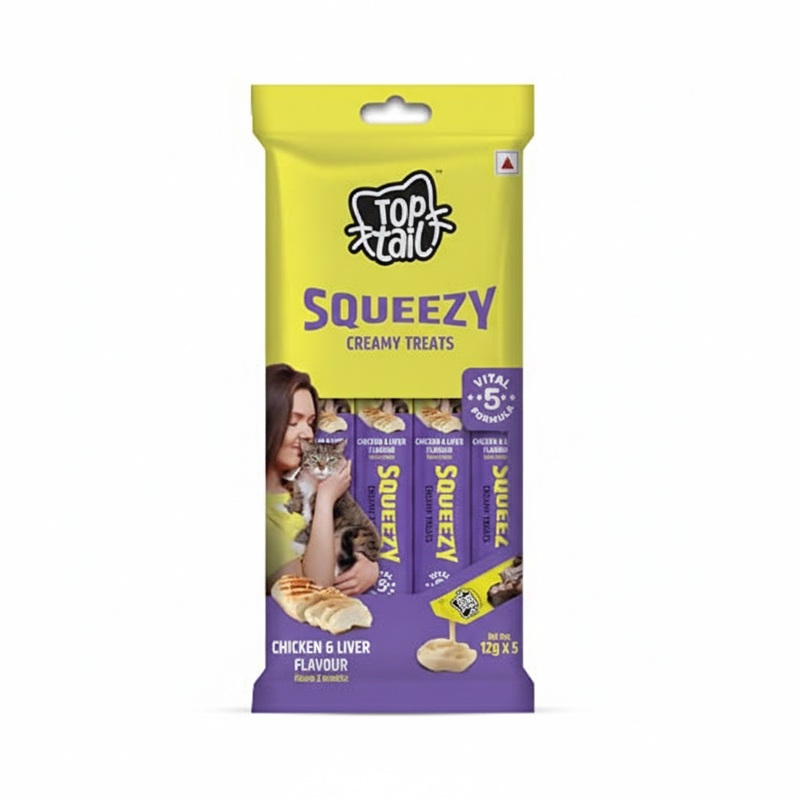 TOPTAIL SQUEEZY CHIC & LIV CREAMY TREAT (S)