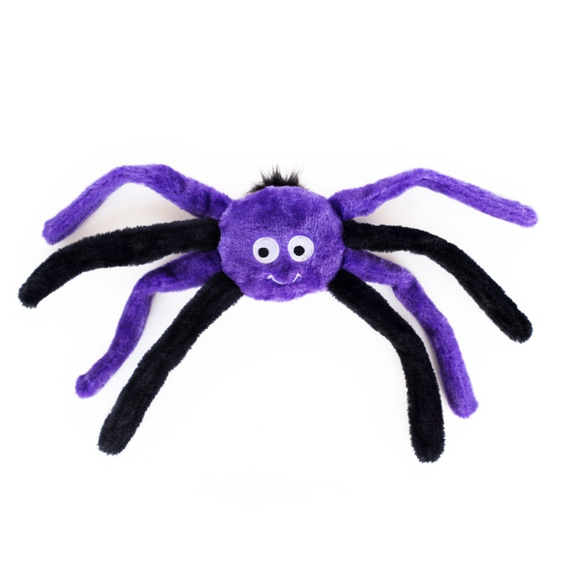 Zippypaws Halloween Spiderz – Purple S