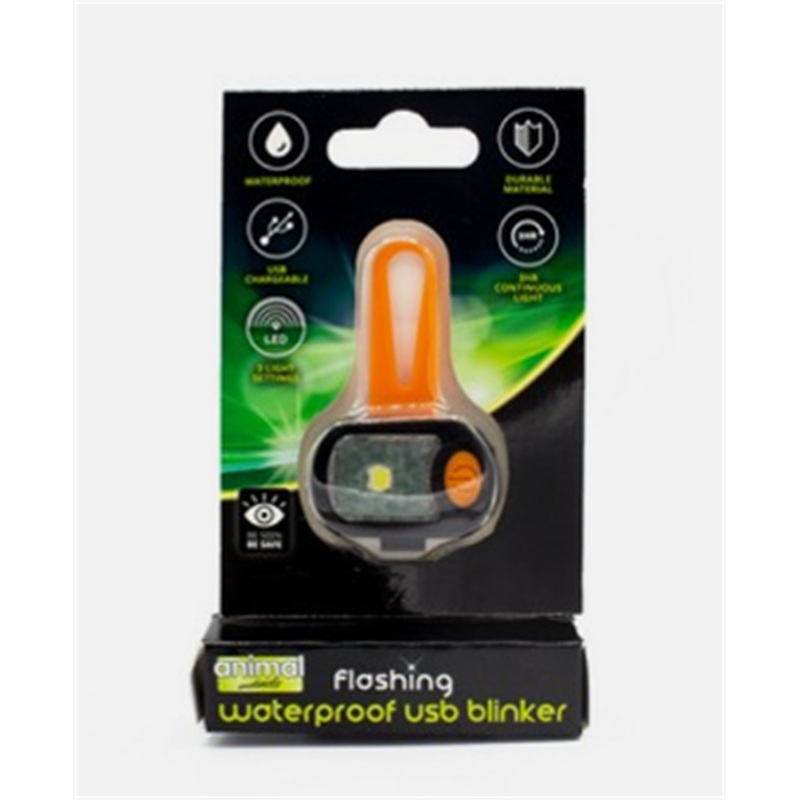 Animal Instincts Flashing Blinker Orange
