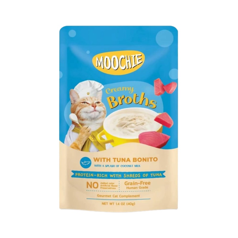 MOOCHIE CREAMY BROTHS TUNA & BONITO GRAVY