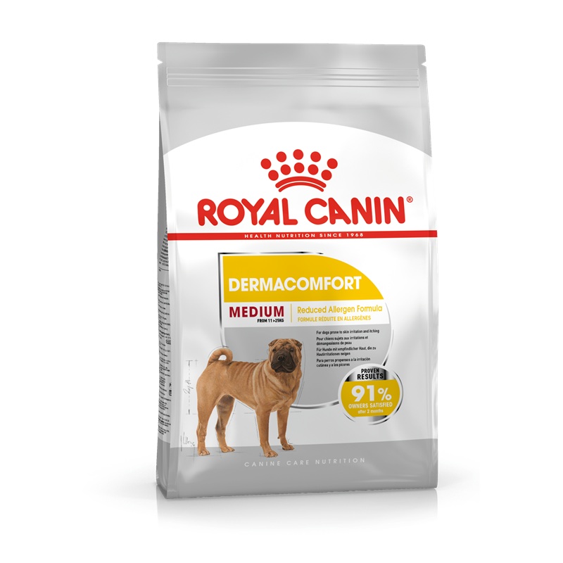 Royal Canin DOG Medium Dermacomfort 12KG.