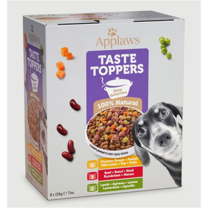 Applaws Dog Toppers Stew 8pk