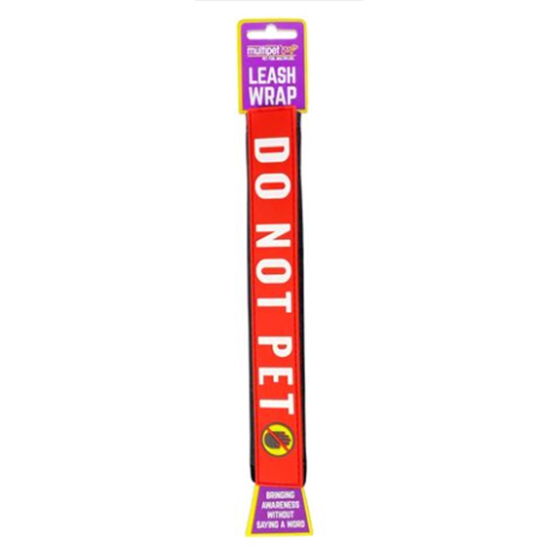Do Not Pet Lead Wrap