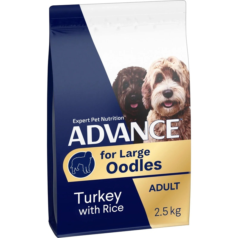 Advance Turkey and Rice Large Oodles Adult Dog Dry Food 2.5kg