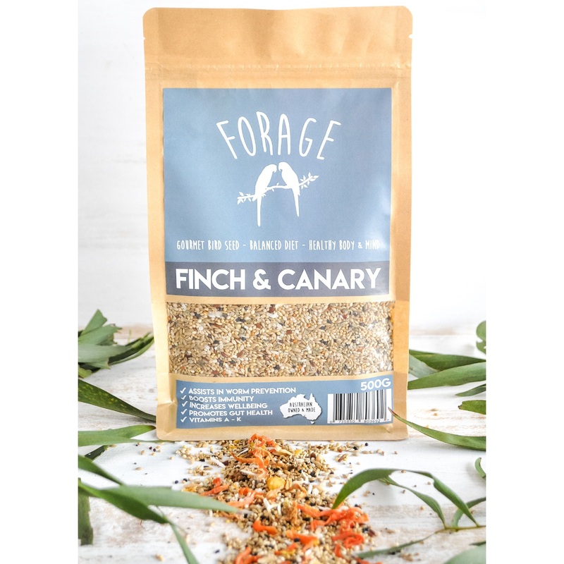 Forage Finch and Canary Gourmet Bird Seed 500g