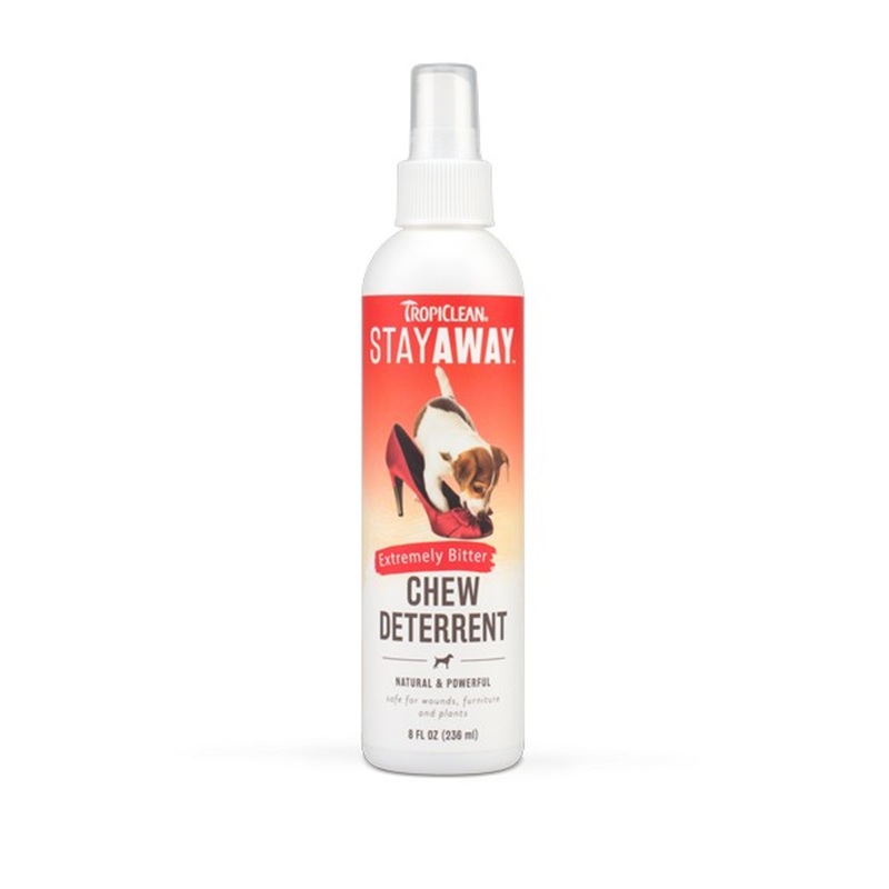TropiClean Stay Away Chew Determent Spray 236ml