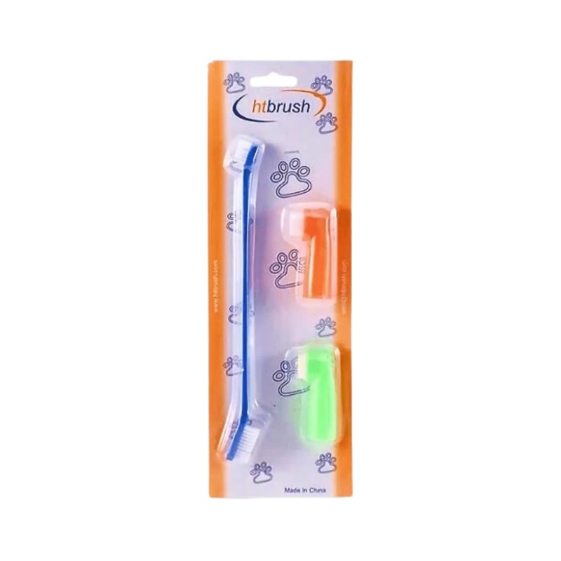 CANINE CREW 3 IN 1 TOOTHBRUSH