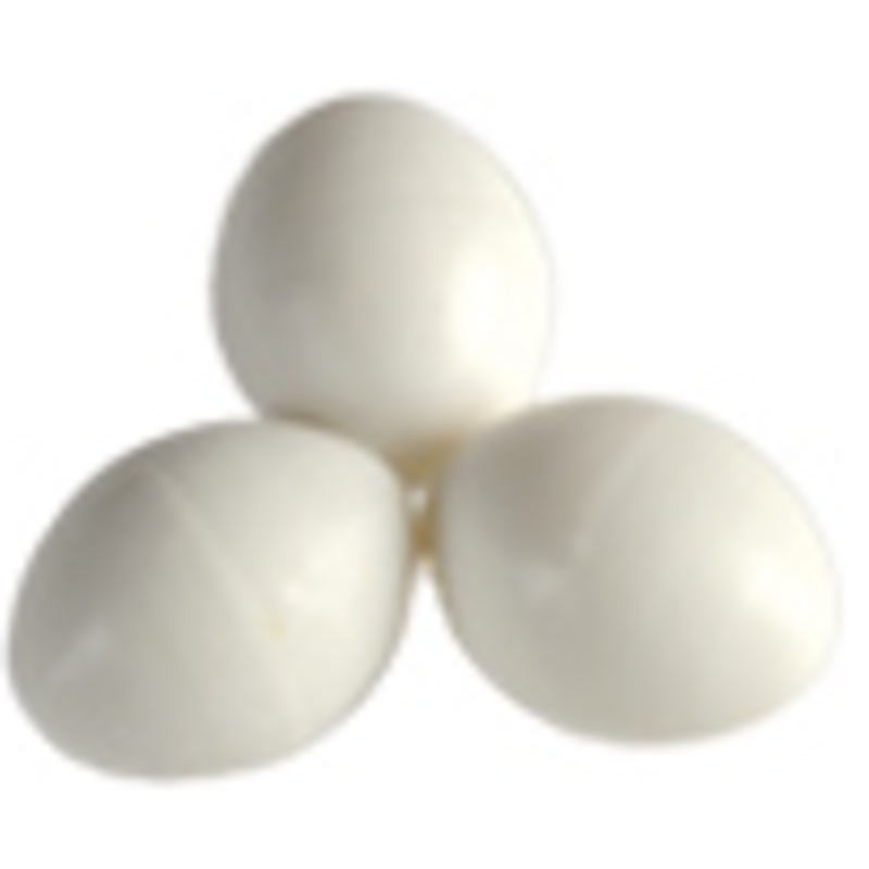 PLASTIC EGGS FOR PARAKEETS|1.7  x2.3cm