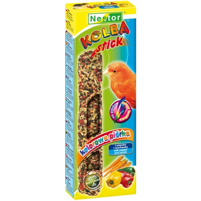 2x CANARY STICKS PEPPER & CARROT 85G
