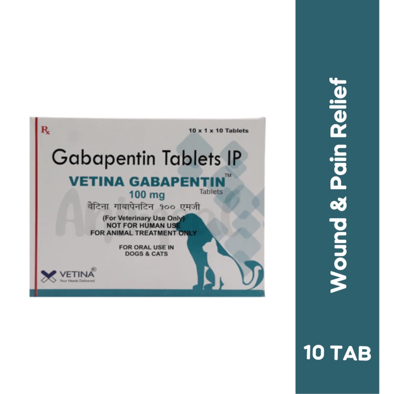 VETINA GABAPENTIN 100MG TABLET