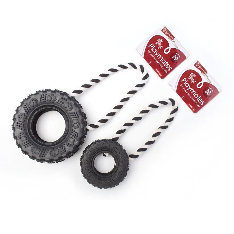 Yours Drolly Rubber Rope Tyre|4 inch|6 inch