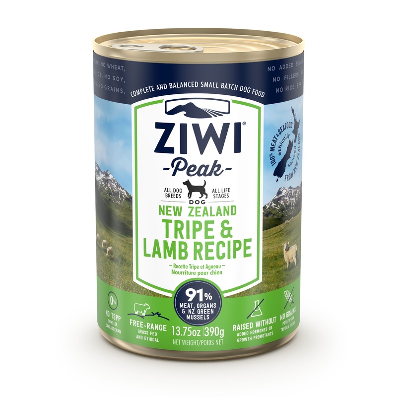 Ziwi Peak Wet Dog Tripe and Lamb Recipe