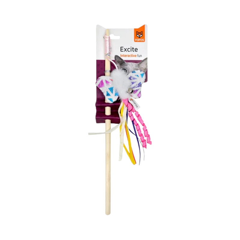 FOFOS BLOCKY MEOW BUTTERFLY WAND