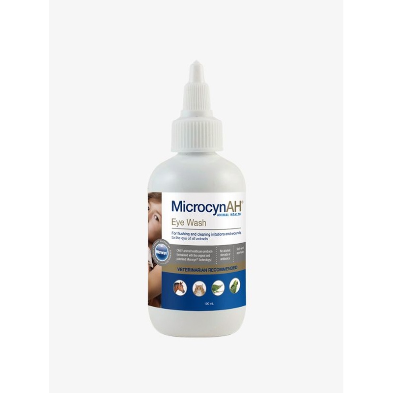 MicrocynAH Eye Wash For Dogs & Cats 100ml