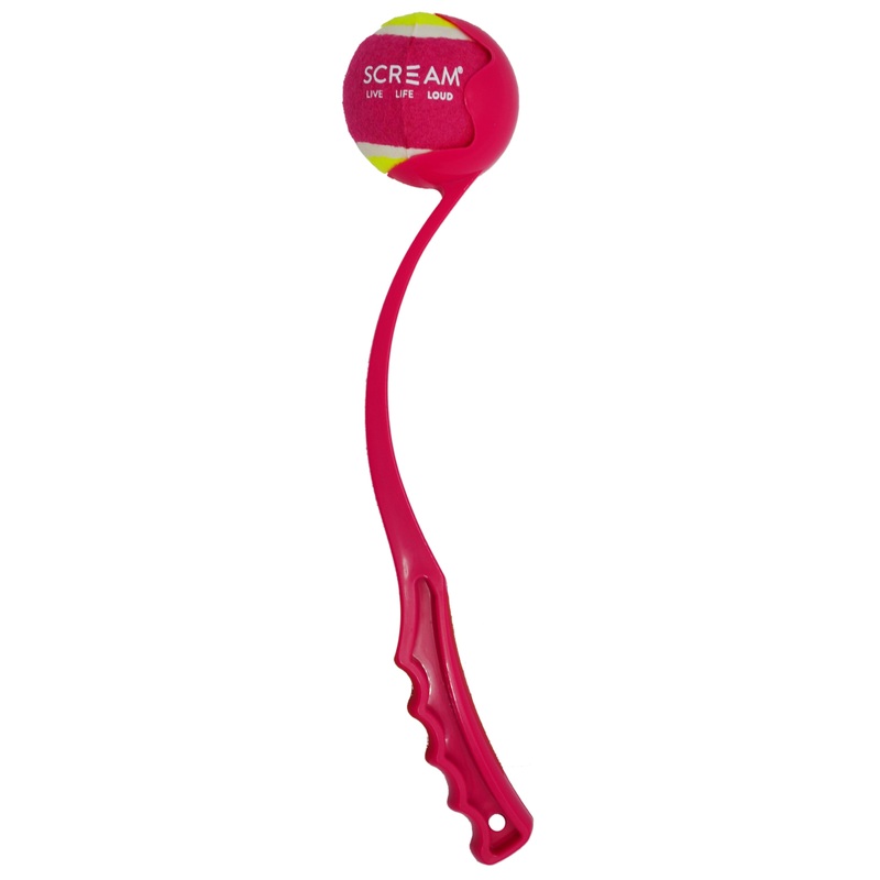 Scream Ball Launcher|38cm|Blue|Orange|Pink|Green