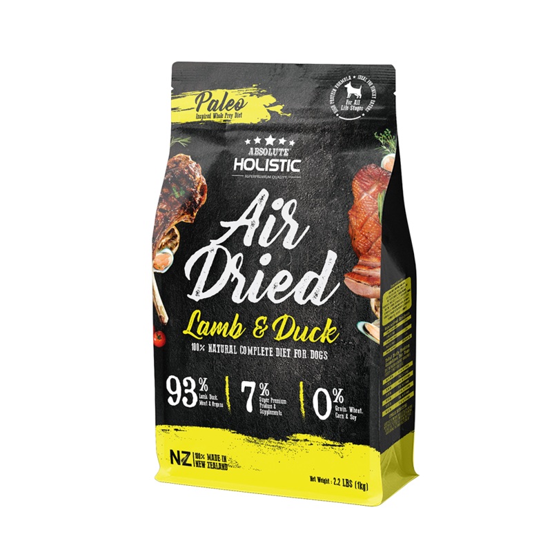 Absolute Holistic Dog Air-Dried Lamb & Duck 1kg