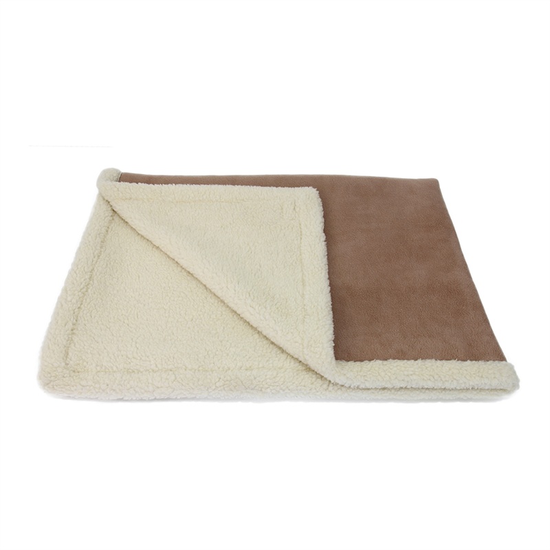 Sherpa Pet Blanket Camel LARGE
