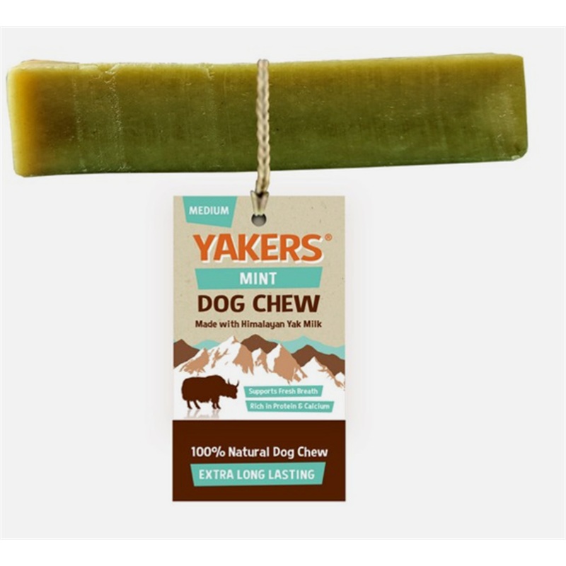 Yakers Mint Dog Chew Medium