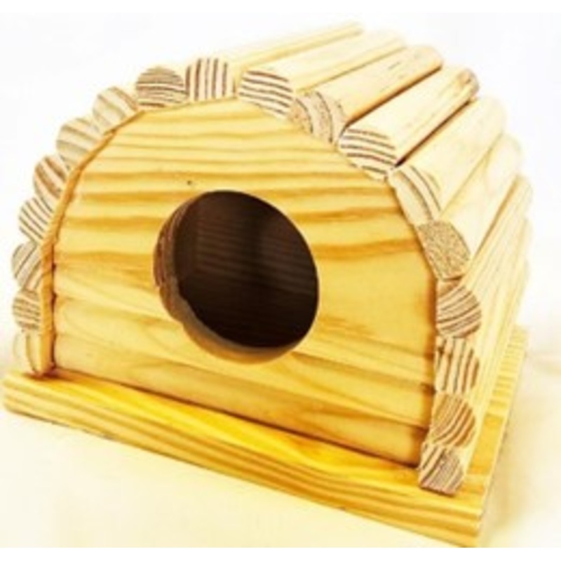 WOODEN HAMSTER HOUSE