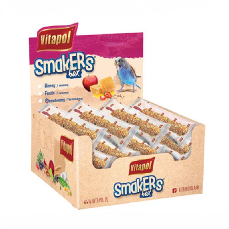 Box of 12 Vitapol Smakers Budgie Treat Sticks – Fruit