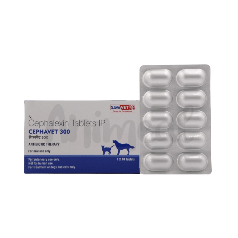 CEPHAVET 300MG TABLET
