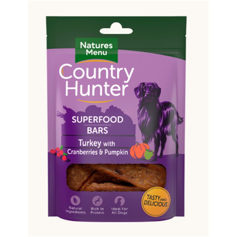 Country Hunter Superfood Bars Turkey100g