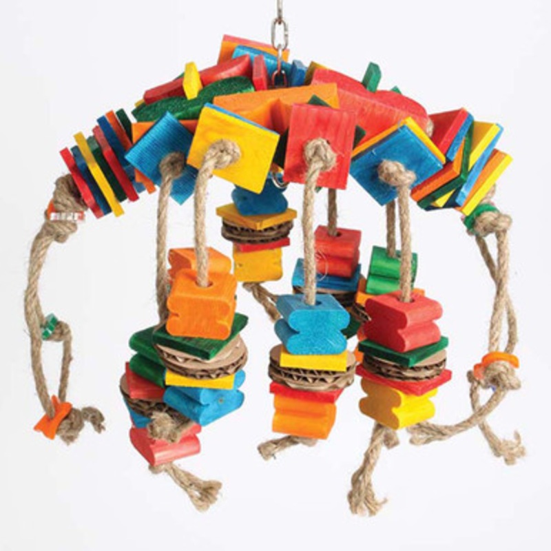 Parrot Activia Scarab Beetle Chewable Parrot Toy