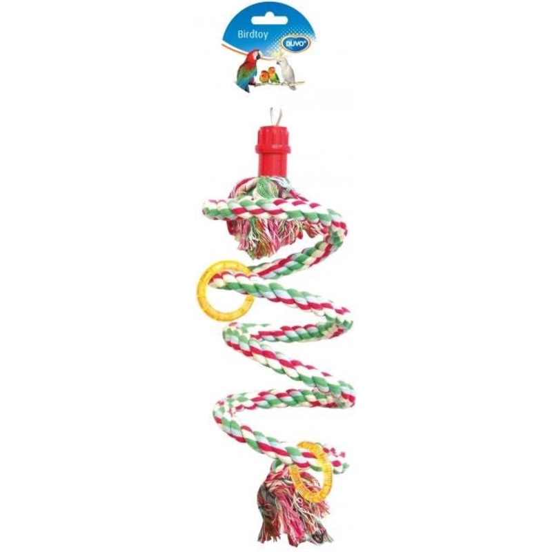 Parrot TOY ROPE SPIRAL 2 STUKKEN