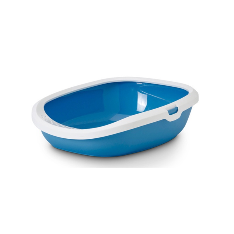LITTER TRAY GIZMO|MEDIUM|LARGE|WHITE-MOKKA|WHITE-BLUE