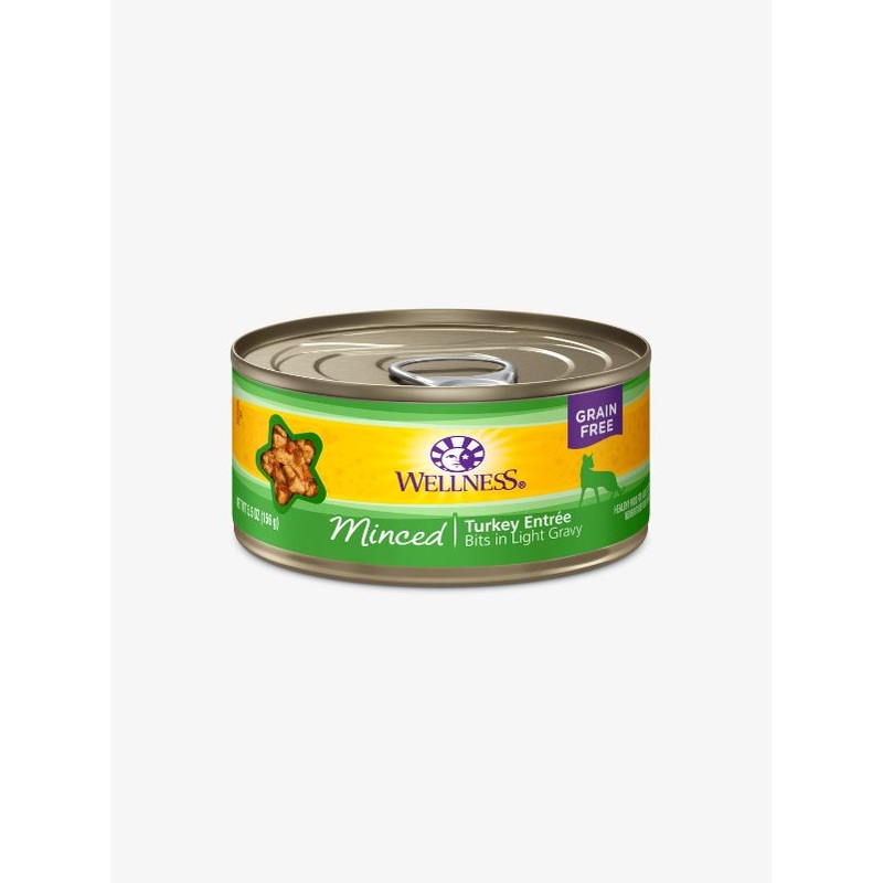 Wellness Complete Health Minced Turkey Entree Canned Cat Food [Weight : 5.5 oz]