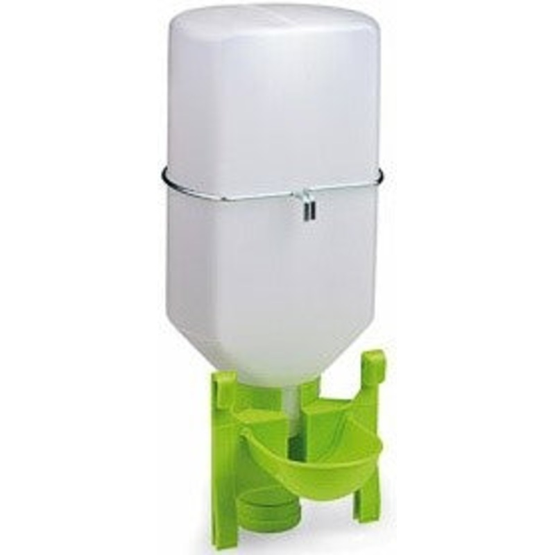 WATERER 3L PLASTIC DRINKER HOLDER WITH CUP