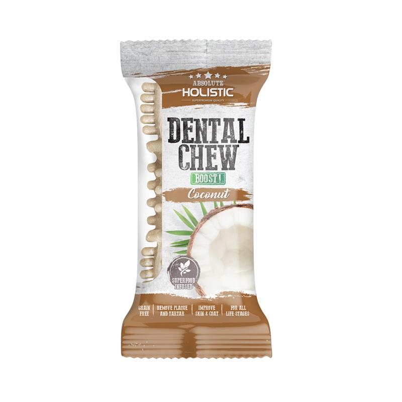Absolute Holistic Dog Boost Dental Chew Coconut 25g (4)