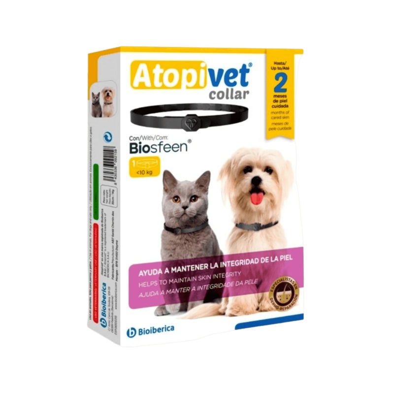 ATOPIVET COLLAR LESS TO 10KG