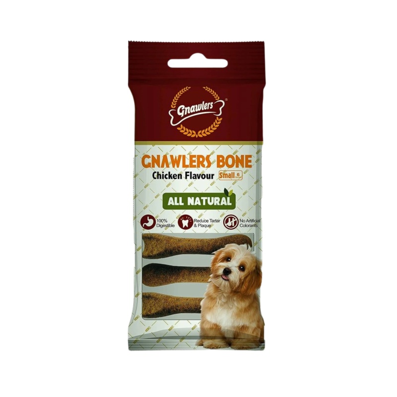 Gnawlers Chicken Bone 6 Inch (M)