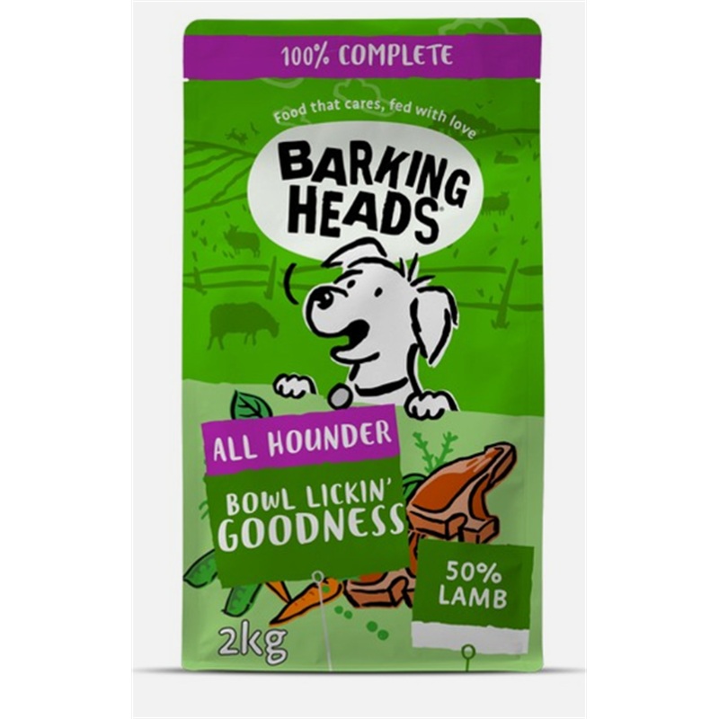 Barking Heads Bowl Lickin Lamb 2kg