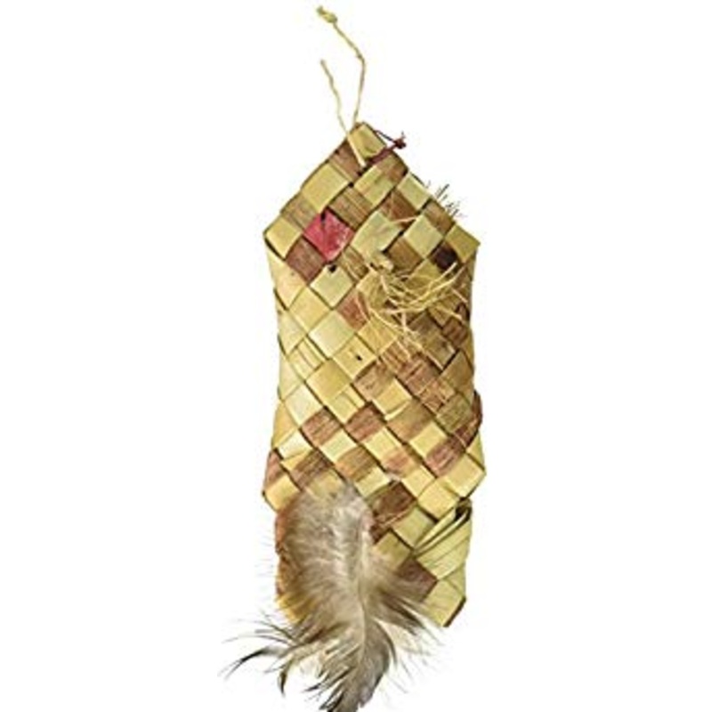 WOVEN WONDERS CATNIP FEATHER FISH