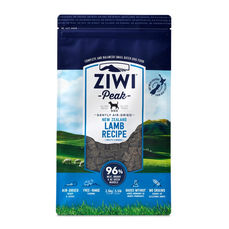 Ziwi Peak Air-Dried Dog Lamb|454g|1kg|2.5kg|4kg