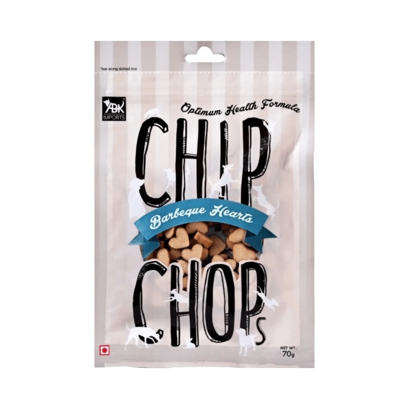 CHIP CHOP BARBEQUE HEARTS TREAT