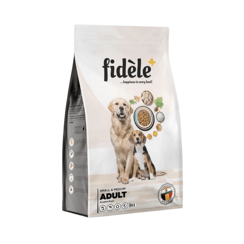 FIDELE PLUS ADULT SMALL & MEDIUM DRY FOOD (M)