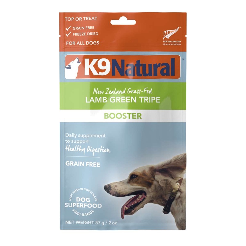 K9 Natural Lamb Green Tripe Freeze-Dried Booster