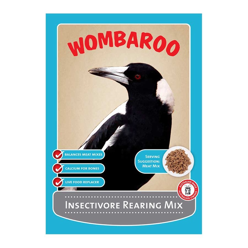 Wombaoo Insectivore Rearing Mix 1kg