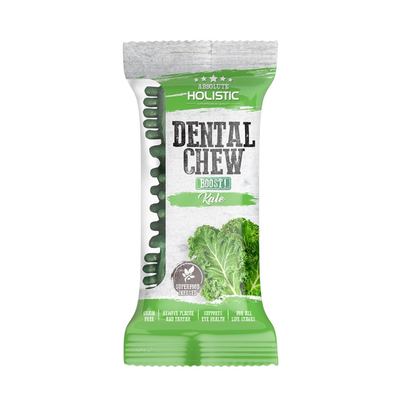 Absolute Holistic Dog Boost Dental Chew Kale 25g (4)