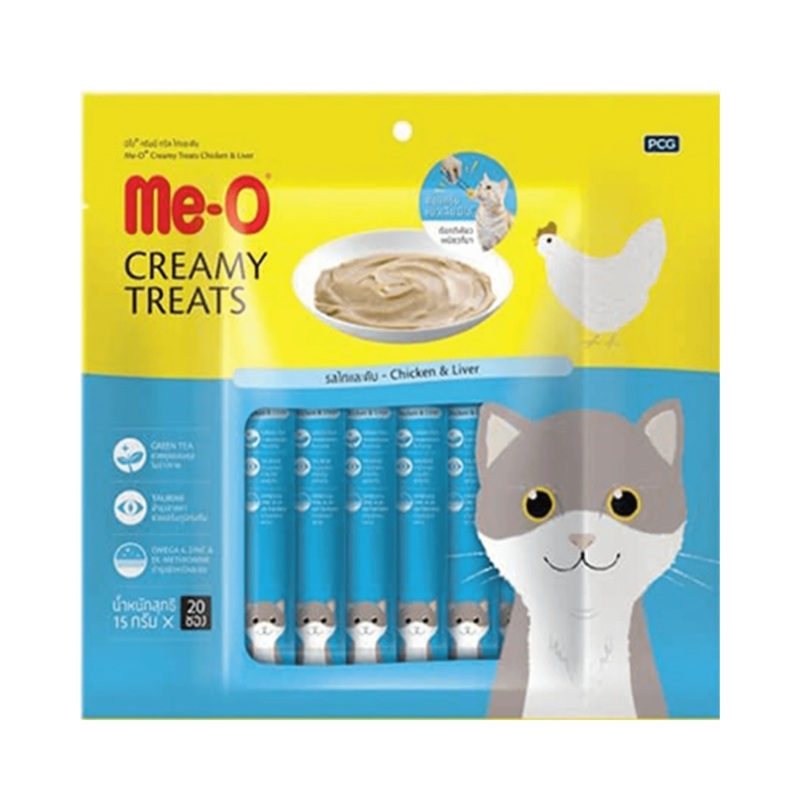 ME-O CREAMY TREAT CHIC & LIVER (L)
