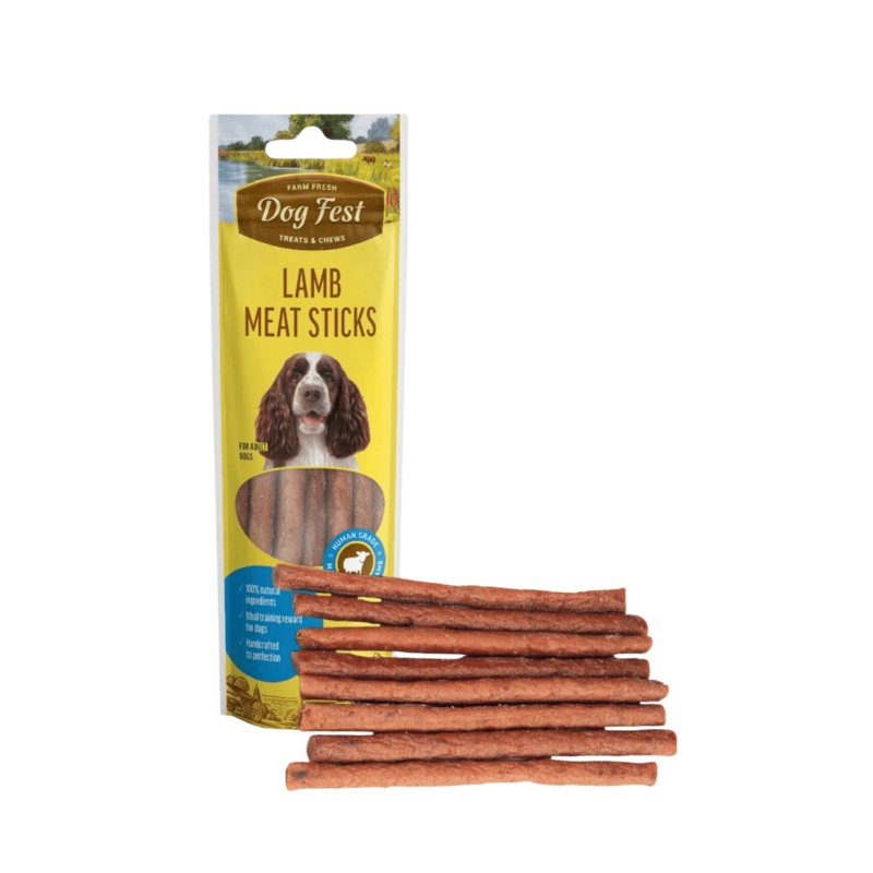 DOGFEST MEAT STICKS LAMB
