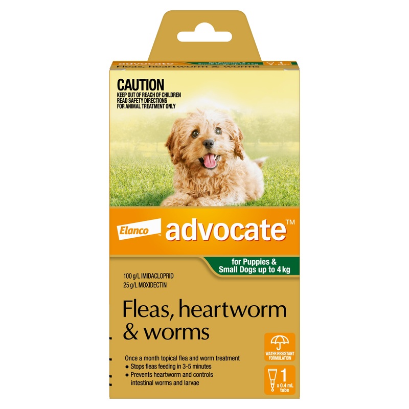 Advocate Green – Puppies & Small Dogs 0-4kg
