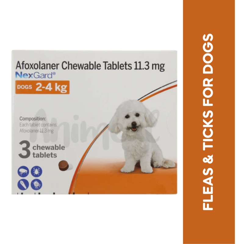 NEXGARD 2KG TO 4KG DOG TABLET