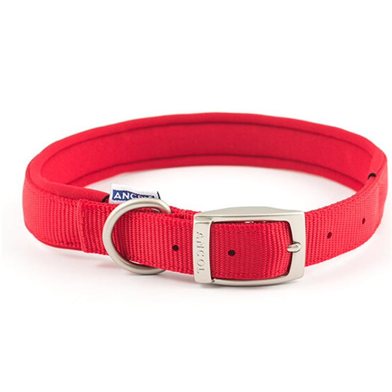 Red Nylon Collar No 8