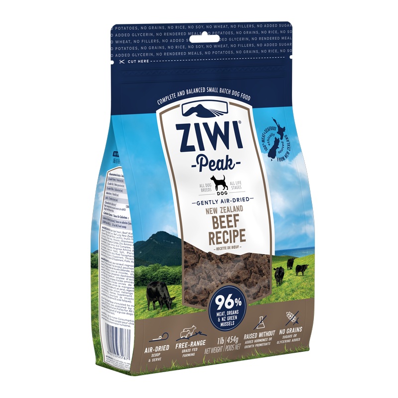 Ziwi Peak Dog Air-Dried Beef 454g